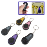 4 in 1 Wireless RF Super Electronic Finder Anti-lost Alarm Key Chain (Gray+Yellow+Pink+Purple)