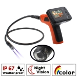 Wireless Borescope Inspection 2 LED Camera with 2.4 inch Color LCD Monitor, Lens Diameter: 17mm
