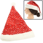 Moon and Star Pattern Christmas Hat, Size: 42x29cm