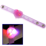 Purple Heart Style LED Flashing Wrist Strap