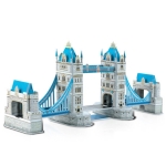 3D Puzzle Tower Bridge Model Card Kit (41x)