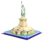 3D Puzzle Statue Of Liberty Model Card Kit (39pcs)