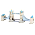 3D Puzzle Tower Bridge in London Model Card Kit (41pcs)