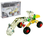 DIY Educational Toys Puzzle Metal Pushing Snow Vehicles,73pcs