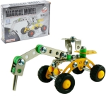 DIY Educational Toys Puzzle Metal Excavator,72pcs