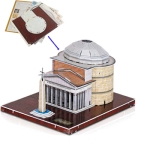 3D Puzzle Pantheon Model Card Kit (32pcs)