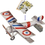 3D Puzzle Fighter History Model Card Kit (92pcs)