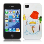 Christmas Style Plastic Case for iPhone 4