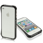 Aluminum Bumper Case for iPhone 4 & 4S (Black)