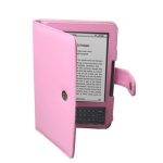 Leather case for Amazon Kindle 3 (Pink)