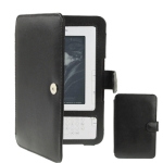 High Quality Leather case for Amazon Kindle 3 (Black)