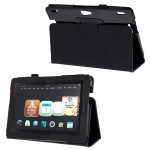High Quality Leather case for Amazon Kindle 4 (Black)