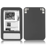 Silicone Case for Amazon Kindle 3 (Black)