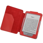 Leather Case with Litchi Texture for Amazon Kindle 4 (Red)
