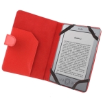 Leather Case with Litchi Texture for Amazon Kindle 4 (Red)