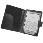 6 inch Book Style Cover With Magnetic Clasp for Amazon Kindle Touch / Touch 3G (Black)