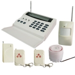 wireless and wired Intelligent Alarm System, Frequency: 433MHZ