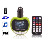 1.8 inch LCD Screen Car MP4 Player with FM Transmitter, Support Micro SD / SD Card