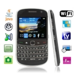 9900 Black, QWERTY Keyboard, Analog TV (PAL/NTSC), Wifi JAVA Bluetooth FM function Touch Screen Mobile Phone, Dual Sim cards Dual standby Dual camera, Quad band, Network: GSM850/ 900 / 1800/ 1900MHZ