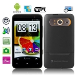 Hero H7300 Black + GPS, Android 2.3 Version, 4.3 inch Capacitive Touch Screen, Wifi & Bluetooth FM function Mobile Phone, Dual Sim cards Dual standby Dual Cameras, WCDMA + GSM Network, Band (WCDMA): 850/1900/2100MHZ; Band (GSM): 850/900/1800/1900MHZ