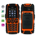 S8, Dustproof + Shockproof Mobile Phone with Flashlight, Bluetooth & FM Function, Single SIM Card, Network: GSM900/ 1800/ 1900MHz (Orange)