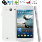 5S White, GPS + Android 2.3.4 Version, Analog TV (SECAM/PAL/NTSC), Wifi Bluetooth FM function 4.0 inch Capacitive Touch Screen Mobile Phone, Dual Sim cards Dual standby Dual Cameras, WCDMA + GSM Network, Band (WCDMA): 850/1900/2100MHZ; Band (GSM): 850/900/1800/1900MHZ
