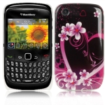 Cartoon Series Plastic Case for Blackberry 8520 / 8530