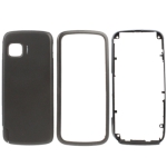 Full Housing Cover for Nokia 5230, with logo (Black)