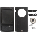 Full Housing Cover for Nokia N95, with logo (Black)