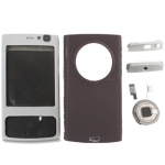 Full Housing Cover for Nokia N95, with logo (Dark Purple)