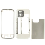 Full Housing Cover for Nokia N97 mini, with logo (White)