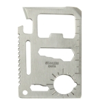 Outdoor Multi-function Credit Card Pocket Knife (Knife Edge, Screwdriver, Ruler, Butterfly Screw Wrench, Direction Auxiliary Indication)
