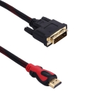 3M HDMI 19Pin Male to DVI 24+1 Pin Male Cable, 1.3 Version (Gold Plated)