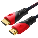 Braided Mini HDMI to HDMI 19Pin Cable, Length: 1.5m (Gold Plated)