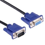 Good Quality VGA 15 Pin Male to VGA 15 Pin Female Cable for LCD Monitor, Projector, etc (Length: 5m)