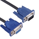 Good Quality VGA 15 Pin Male to VGA 15 Pin Female Cable for LCD Monitor, Projector, etc (Length: 10m)