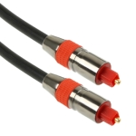 Digital Audio Optical Fiber Toslink Cable, Cable Length: 1m, OD: 6.0mm