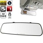 X4000 Black, 2.0 inch TFT Screen Dual Camera 1080P Vehicle DVR with 16 IR LED Night Vision Lights, H2.64 Video format, Support Motion Detection / HDMI Output/ Micro SD/TF Card , Front Lens 270 degree Rotation
