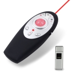 2.4GHz Wireless Multimedia Presenter with Laser Pointer & USB Receiver for PC/ Laptop