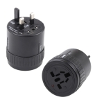 Universal Rotation Type US / EU / AU / UK Travel AC Power Adaptor Plug
