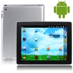 aPad 2, 9.7 inch Touch Screen Android 2.2 (Support Flash 10.1) aPad 2 Style Tablet PC with WIFI & Dual Cameras, RJ45/2 USB Port Adapter, Support TF Card and up to 16GB, 360 Degree Menu Rotate, CPU: VIA WM8650, 600MHz