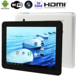 Soulycin S80 Dual Core Edition Silver, 8.0 inch Capacitive Touch Screen Android 4.1 Version aPad Style Tablet PC with WIFI, Dual Cameras, 8GB NAND Flash, CPU: RK3066 Cortex A9 Dual Core, 1.5GHz