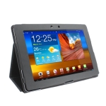 Leather Case with Holder for Samsung Galaxy Tab 10.1 / P7510 / P7500 (Black)