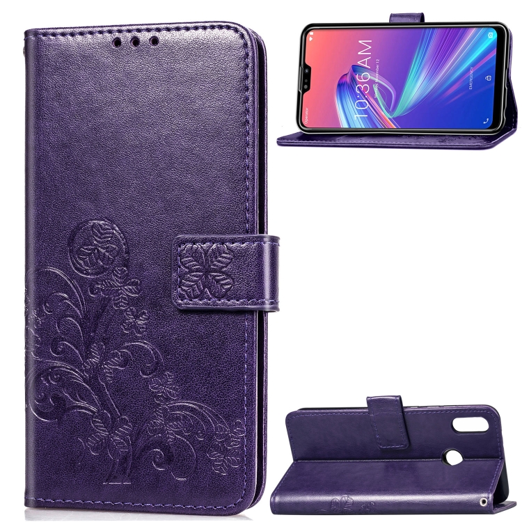 Lucky Clover Pressed Flowers Pattern Leather Case for ASUS ZB633KL, with Holder & Card Slots & Wallet & Hand Strap (Purple)
Lucky Clover Pressed Flowers Pattern Leather Case for ASUS ZB633KL, with Holder & Card Slots & Wallet & Hand Strap (Purple)