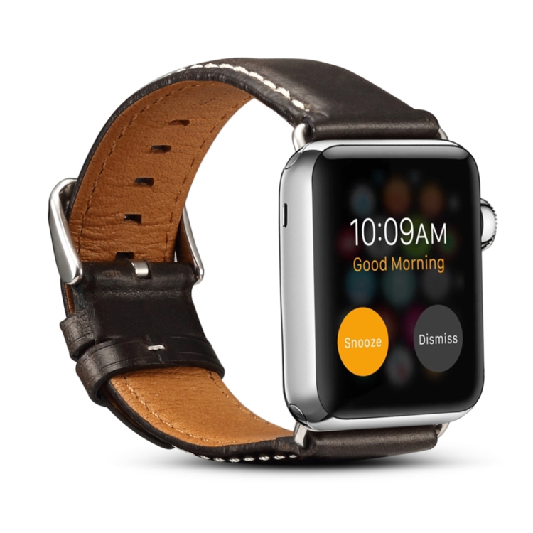 Denior Oil Wax Retro Watch Leather Strap for Apple Watch Series 5 & 4 40mm / 3 & 2 & 1 38mm (Black)
Denior Oil Wax Retro Watch Leather Strap for Apple Watch Series 5 & 4 40mm / 3 & 2 & 1 38mm (Black)