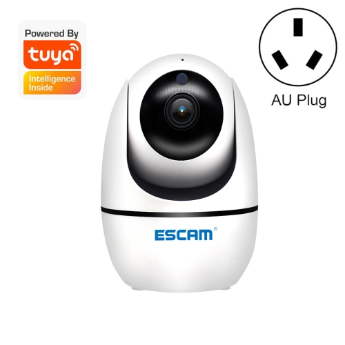

ESCAM TY002 1080P HD WiFi IP Camera, Support Night Vision & Motion Detection & Two Way Audio & TF Card, AU Plug