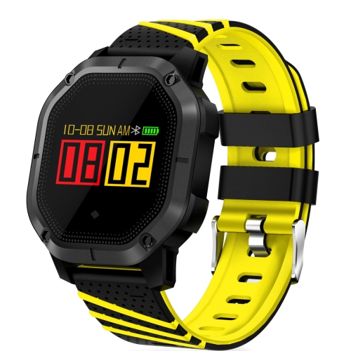 

K5 1.0 inch TFT Color Screen Man Sport Smart Bracelet Silicone Band IP68 Waterproof,Support Call Reminder / Heart Rate Monitor / Pedometer / Blood Pressure Monitor / Sleeping Monitor / Blood Oxygen Monitor