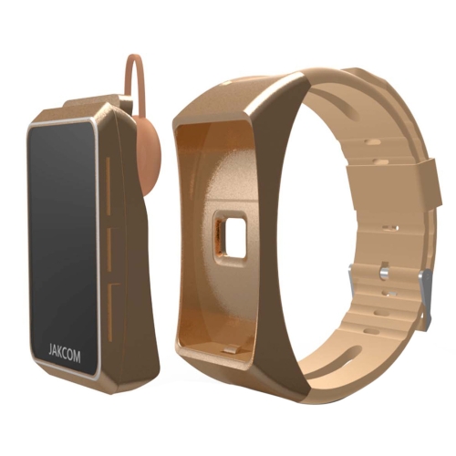 JAKCOM B3 Bluetooth Headset Sports Smart Bracelet for Android / iOS, Support Heart Rate / Pedometer / Reminder Call / Music Play / Sleep Monitor(Gold)
JAKCOM B3 Bluetooth Headset Sports Smart Bracelet for Android / iOS, Support Heart Rate / Pedometer / Reminder Call / Music Play / Sleep Monitor(Gold)