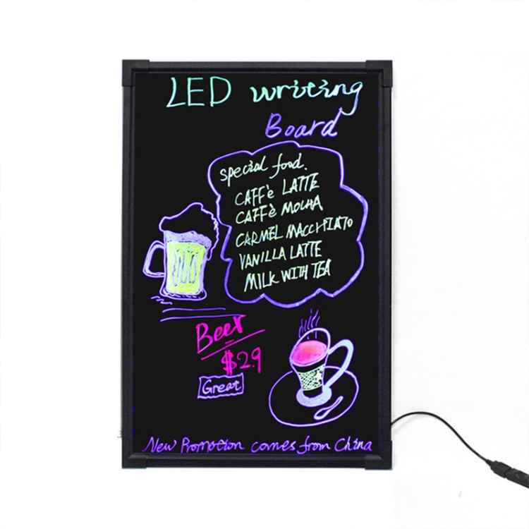 40x60cm Electronic Handwriting Fluorescent Board Glowing Advertising Blackboard
40x60cm Electronic Handwriting Fluorescent Board Glowing Advertising Blackboard