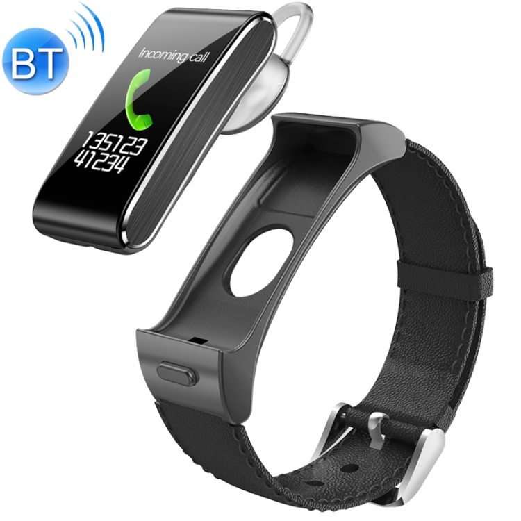 iTalk B3 Pro 1.08 inch Color Screen Bluetooth Headset + Smart Bracelet with Steel Watchband, Support AI Voice Control / Sports Health Monitor / Message Push (Black)
iTalk B3 Pro 1.08 inch Color Screen Bluetooth Headset + Smart Bracelet with Steel Watchband, Support AI Voice Control / Sports Health Monitor / Message Push (Black)